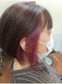 Thanks  hair インナーカラー