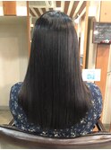 【髪質改善】ふんわり縮毛矯正/20代/剛毛・癖毛が悩み
