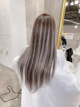 ミラク 町田(MIRAC) シールエクステ80枚ハイライトロングスタイル