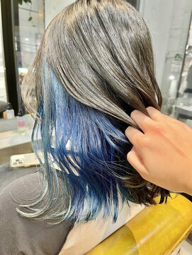 ココ 西葛西南口店(COコ) 美髪/ホワイトグレージュ/ネビージュ/大人かわいい/こなれミディ