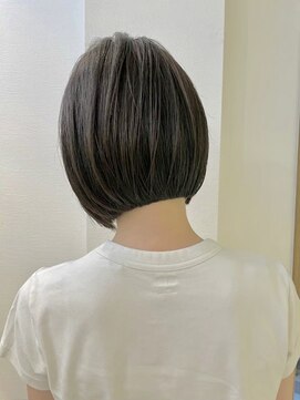 ロンドポレール 北千住(Lond polaire) 【航治郎】美人ボブ/グレージュカラー/ボブウルフ