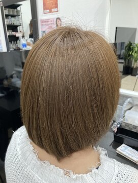 ビーズカラーイオン 酒田南店 オーガニックカラー全体染め＋うるツヤ髪質改善トリートメント☆