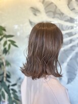 エディット アンド 緑地(Edit&)&nbsp;透明感、ブリーチなし、ダブルカラー