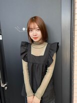 ガリカ(Gallica kinshicho)&nbsp;【竹之内蔵人】大人かわいい内巻きボブ/ぱっつんボブ/小顔ライン