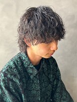 ティダスマイル(tida smile) 束感_波巻きツイストスパイラルツーブロックマッシュウルフ