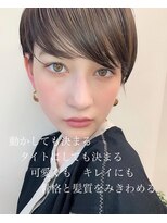 ジジ 代々木(Gigi)&nbsp;[代々木]ナチュラルピンクスイートAラインの甘辛ショートボブ