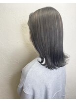 サボン ヘア デザイン カーザ(savon hair design casa+) Highlightカラー◆ダークグレー