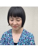 【favori 自由が丘】ショートバング×ボブ