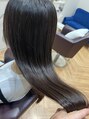 ヘアーサロン エクラ(HAIR SALON eclat) 赤味を抑えた透明感あるアッシュ系カラーも艶のある質感に♪