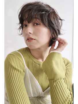 ヘアーメイクパウダー 天王寺寺田町店(Hair make powder) 大人可愛い30代40代50代◎大人ナチュラルレイヤーショートボブ