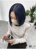 イメチェン/レッドブラウン/似合わせカット/フルバング