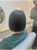 20代髪質改善×ぱつっとボブ     放出#徳庵#高井田#深江橋