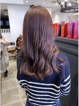 コスタ オブ リシェール(The COSTA of RICHAIR) 葵/ラベンダーブラウン/レイヤーカット/越谷/ピンクカラー