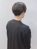 モリオフロムロンドン 松戸店(Morio from London)&nbsp;【松戸 岩口】黒髪センターパート長めハンサムショート