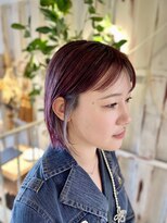 カリラ(CAOLILA) チェリーレッドボブ。