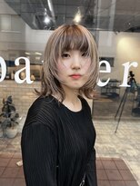 パーカー(parker)&nbsp;レイヤーカット×デザインカラー