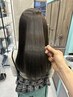 透明感カラー（全体）＋2ステップトリートメント ￥8900円【藍住】