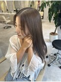 イメチェン!伸ばしかけこなれミディと韓国風前髪で今っぽく♪
