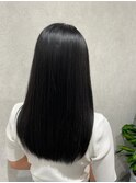 縮毛矯正で艶髪