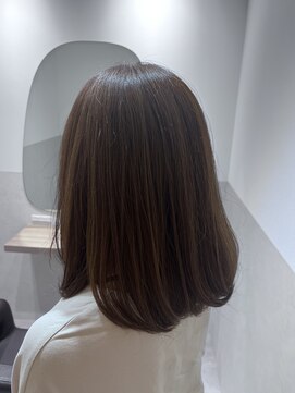 サロウィン 名古屋本山店(SALOWIN) 白髪ぼかし/白髪ぼかしハイライト/ロブ/本山/名古屋/覚王山