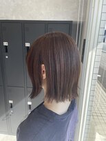 バンブーグラスホワイト(Bamboograss white) 切りっぱなしボブ
