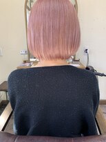 ガルボ ヘアー(garbo hair) ハイトーン 10代20代 ペールピンク ミルクティーピンク ブリーチ