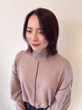 ルーブル(Louvre) 【小顔ヘア】顔まわりカット/くびれボブ