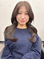 スターズ 柏(STARS)&nbsp;韓国風 前髪カット 顔周り 艶髪レイヤーカット デザインカラー