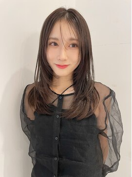 レイラバイアフロート 吉祥寺(Lila by afloat) ワンカールレイヤー/韓国レイヤー/顔まわりカット/レイヤー