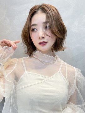 トルネード(TORNADO) フェザーバング外ハネボブフェイスレイヤー 表参道 M0309