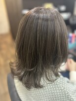 アルール バイ フェローズ(ARULE by fellows)&nbsp;ハイライト×外はねボブ