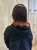 トップ 北山店(TOP)&nbsp;切りっぱなし裾カラー