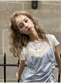 表参道 | ハイトーンブロンド/海外風ヘア/ダブルカラー/髪質改善