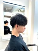 マッシュ パーマ活かし