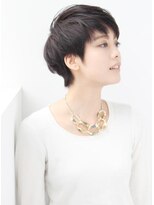 ワースホワイル(WORTH WHILE)&nbsp;大人ガーリー/チョコレート/プリカール/小顔カット/外ハネボブ