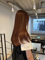 ヌープヘアーアイス(NUUP.hair ici)&nbsp;秋カラー◎20代30代40代ブリーチ無し暖色チェリーブラウン