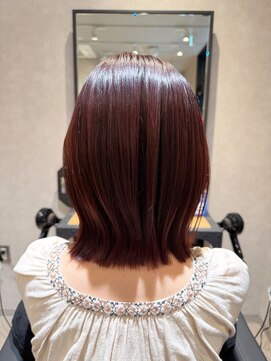 アオ 南浦和(ao.) ボブ/切りっぱなし/外はね/韓国/髪質改善/南浦和