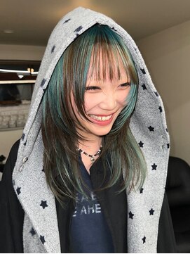 トナリ(tonari) 【stylist mayu】ブロックカラー&レイヤーカット