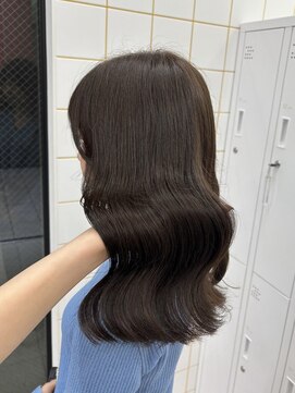 ガーランド(Girland) 【girland】オリーブベージュ/韓国風/レイヤーカット