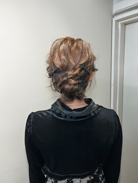 ノク 渋谷(nok) ヘアセットヘアアレンジシニョンアレンジ結婚式2次会