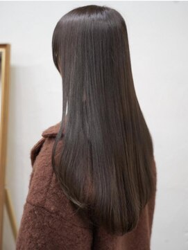 アリー 原宿 表参道(ALLY) ALLY濱田 髪質改善×ブリーチなしグレージュカラー