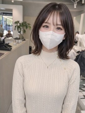 ナナローネス(nana loness) レイヤーボブ　レイヤーカット　くびれヘア　韓国風