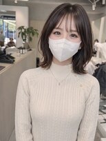 ナナローネス(nana loness) レイヤーボブ レイヤーカット くびれヘア 韓国風