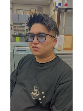 竹内理容 ジェット金メッシュ