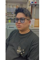 竹内理容 ジェット金メッシュ