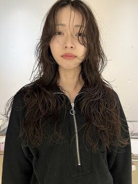 ロールアップスリーブス(ROLL UP SLEEVES) long layer perm