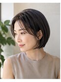 前下がりショートボブ