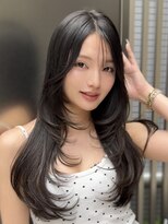 ニューヨークニューヨーク 梅田茶屋町店(NYNY)&nbsp;アッシュブラック　ハイレイヤー　ワンカールレイヤー