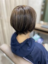 テーラヘアー 土浦店(TELA HAIR) ハイライトショートボブ