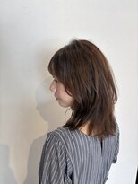 タエビスアリッサム(Taebis Alyssum)&nbsp;ナチュラルレイヤー×シースルーバング
